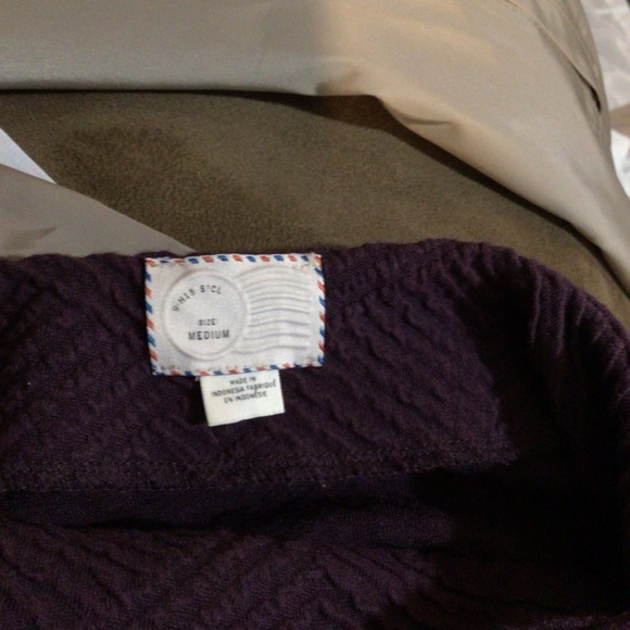 Anthropologie Purple Portrait Neck Sweater - Picture 4 of 4